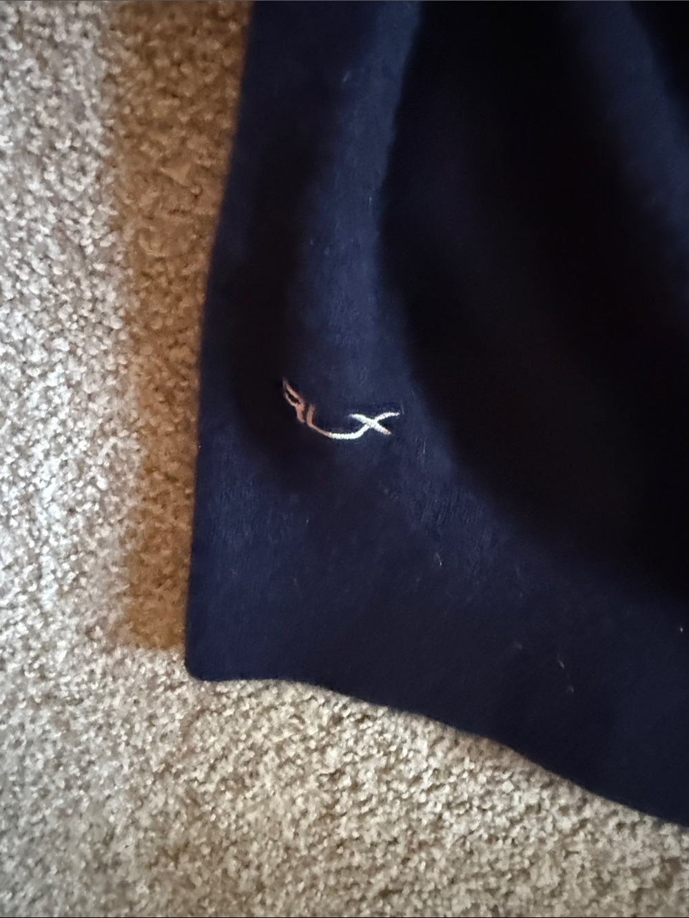 Ralph Lauren Navy Crewneck Sweater with White Trim The Open - Picture 5 of 7